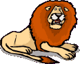 Gif animé lion rugit